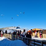 © Les Hivernales au puy de Dôme - Panoramique des Dômes