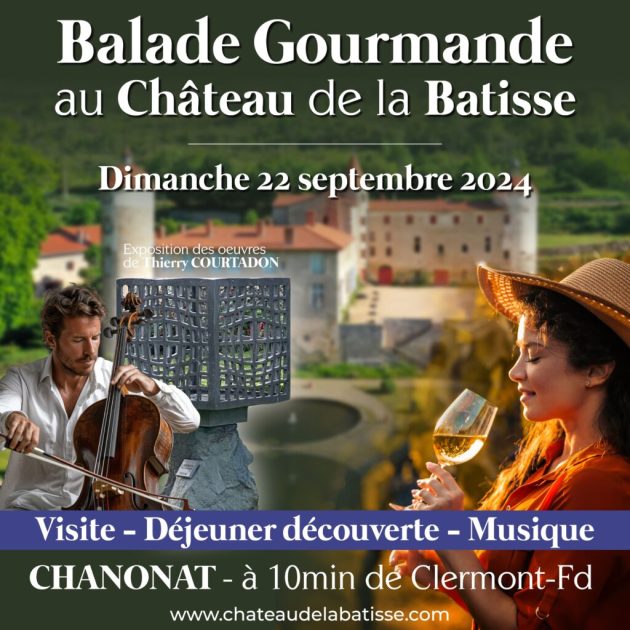 © Balade gourmande au Château de la Batisse | Journées Européennes du Patrimoine 2024 - Château de la Batisse