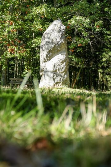 © Menhir du Bois des Brosses - Hélène Viennet