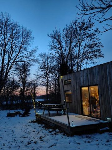 © Moose tiny house Ambur - Moose est ouvert en toute saison - Moose