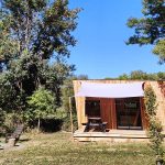 © Moose tiny house Ambur-  terrasse et coin brasero - Moose