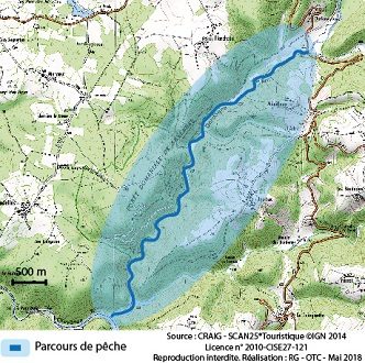 Parcours no-kill - La Dordogne à Chalameyroux