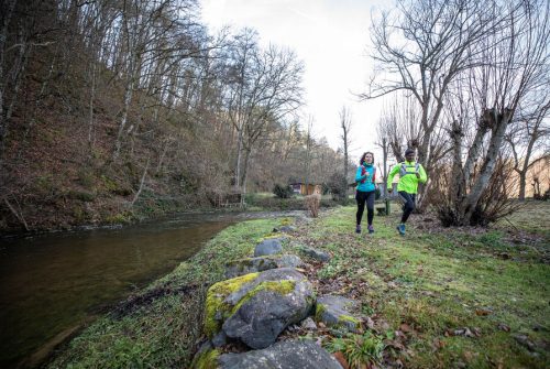 Le long du Sioulet - Parcours trail